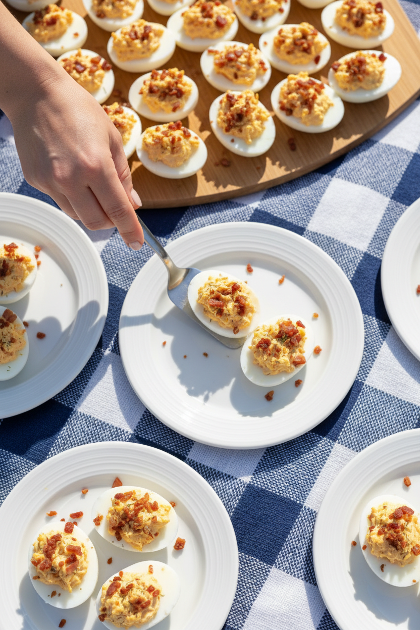 Southern Picnic Egg Bites: Sun-drenched brunch perfection.