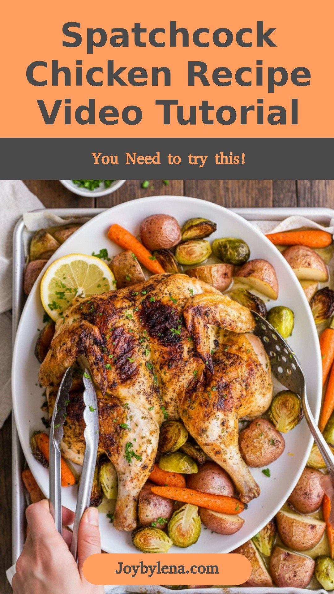 Spatchcock Chicken Recipe (VIDEO)