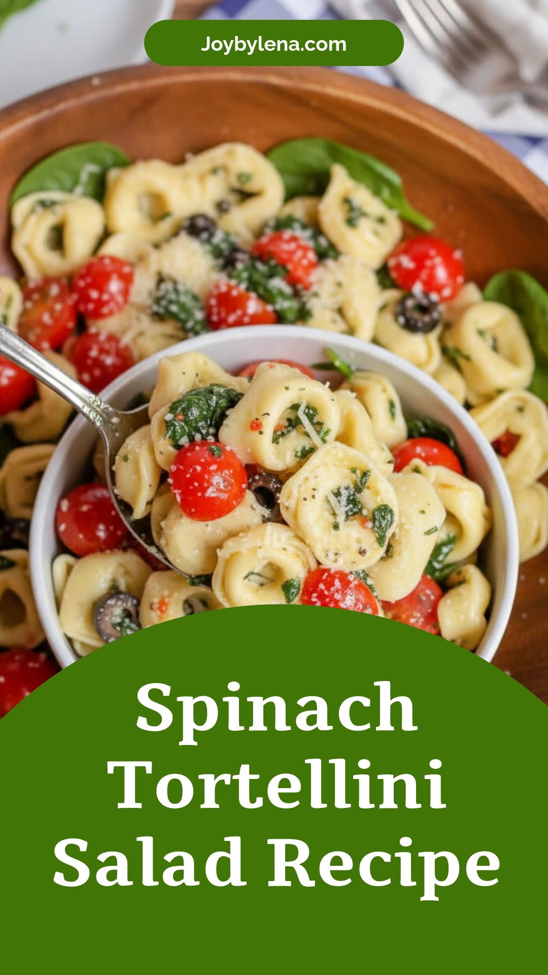 Spinach and Tortellini Salad