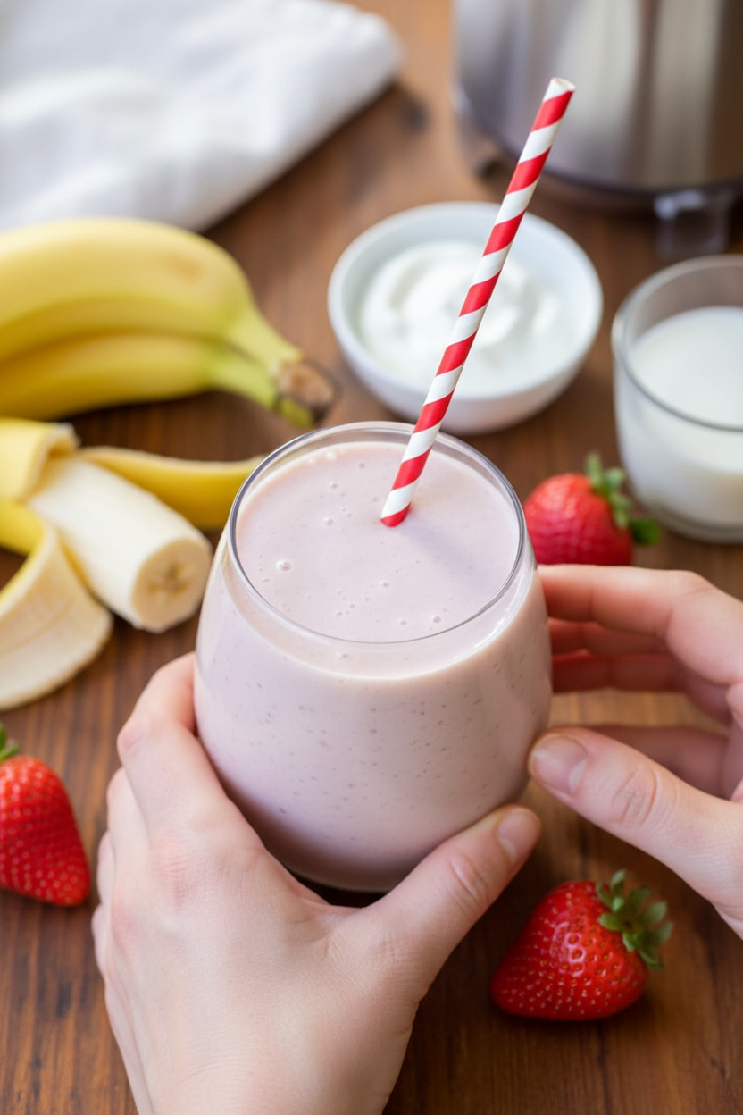 Strawberry Banana Smoothie