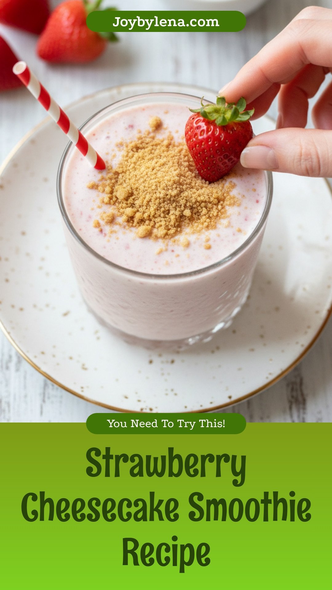 Strawberry Cheesecake Smoothie