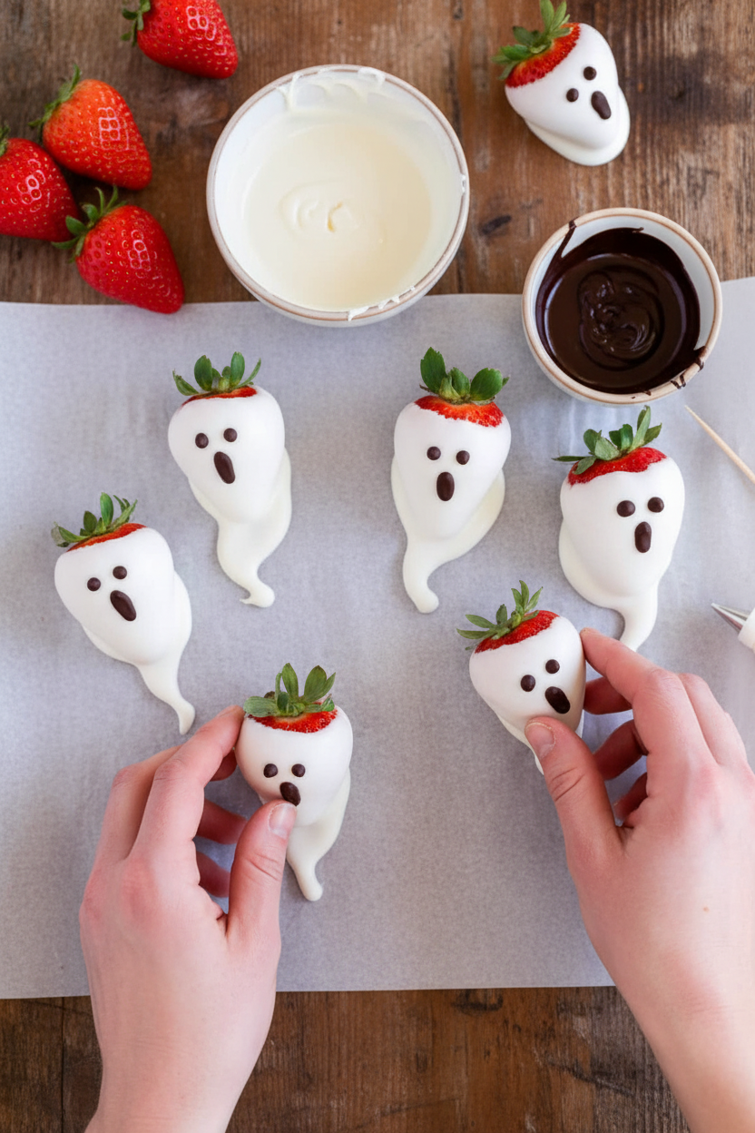 Strawberry Ghosts