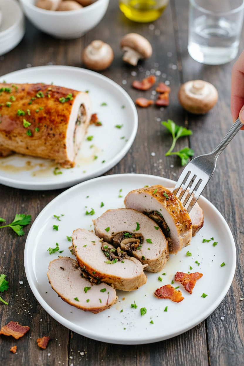 Stuffed Pork Tenderloin (VIDEO)
