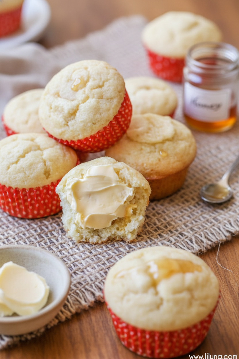 Sweet Honey Muffins