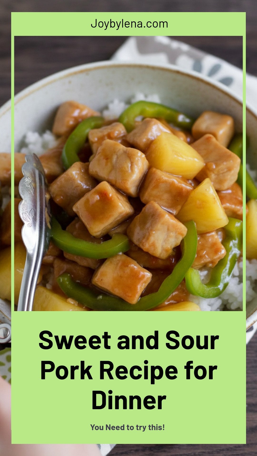 Sweet and Sour Pork