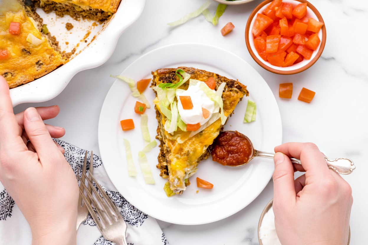 Easy Taco Pie Recipe for Dinner