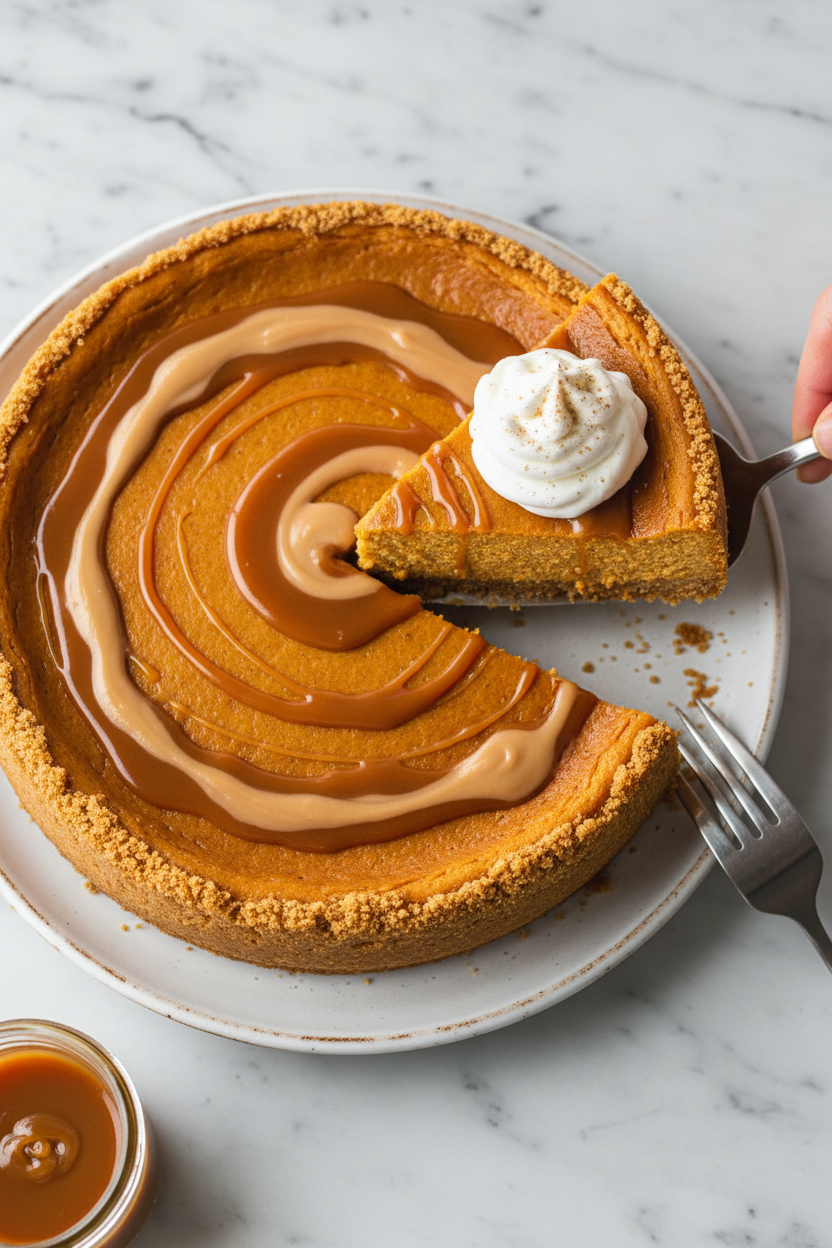 The Secret to the Best Pumpkin Cheesecake (no water bath, no cracks)