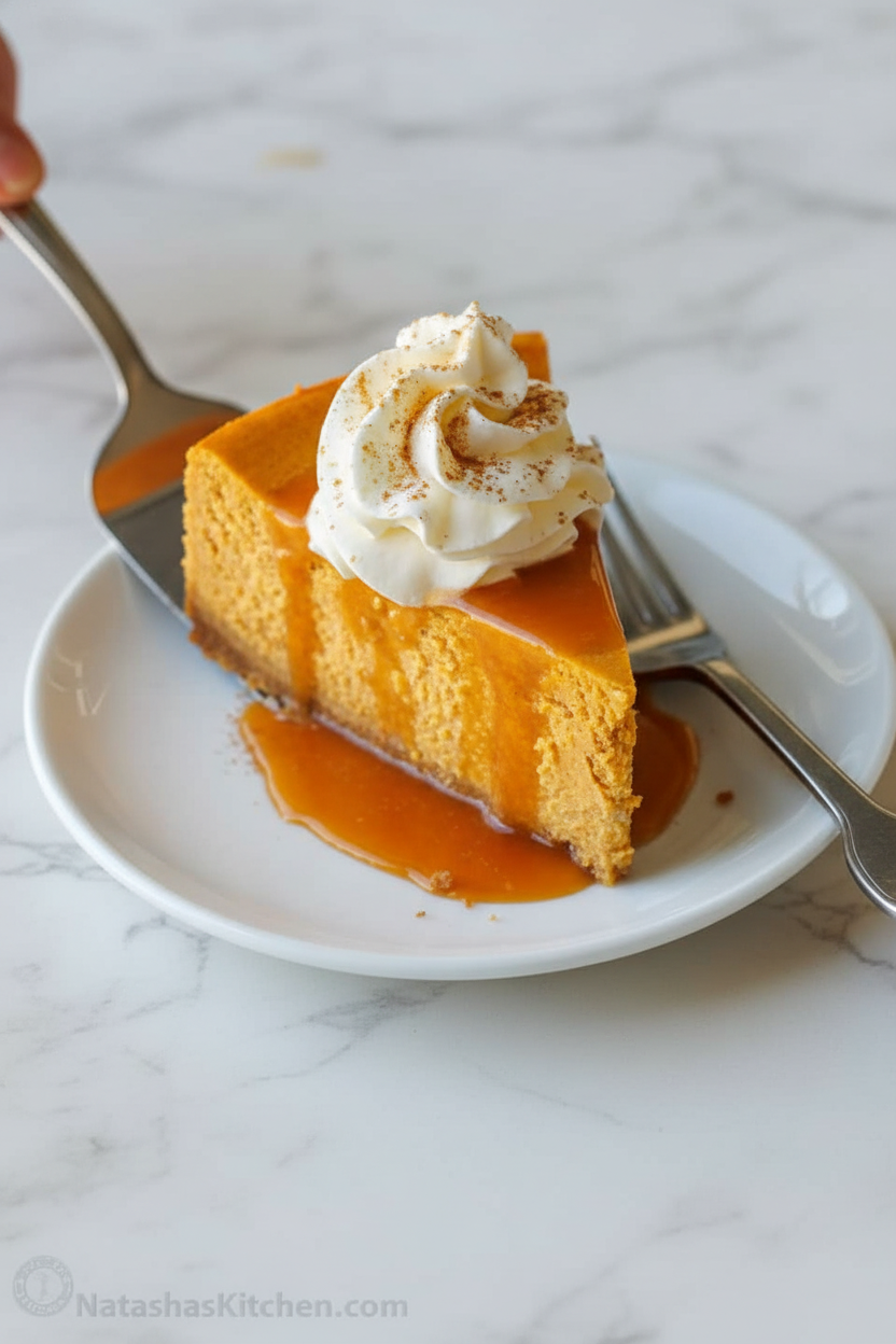 The Secret to the Best Pumpkin Cheesecake (no water bath, no cracks)