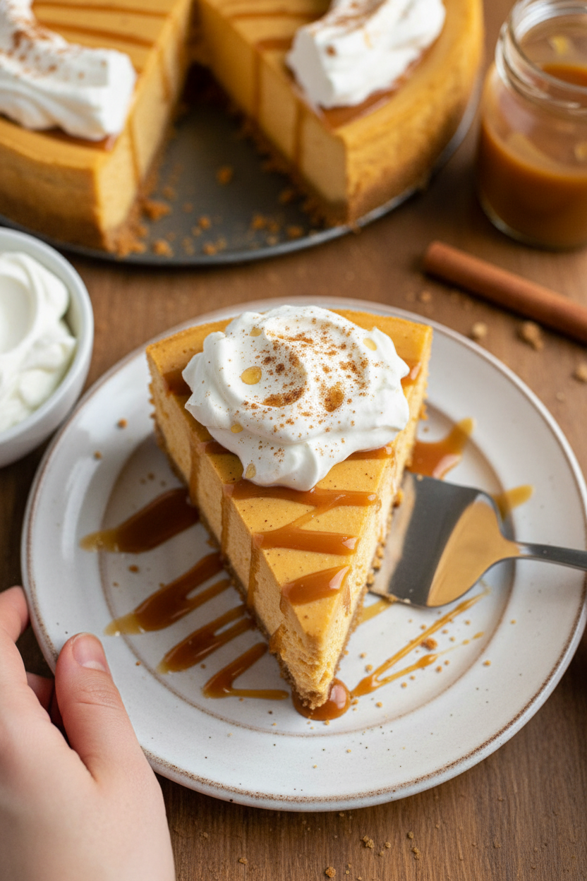 The Secret to the Best Pumpkin Cheesecake (no water bath, no cracks)