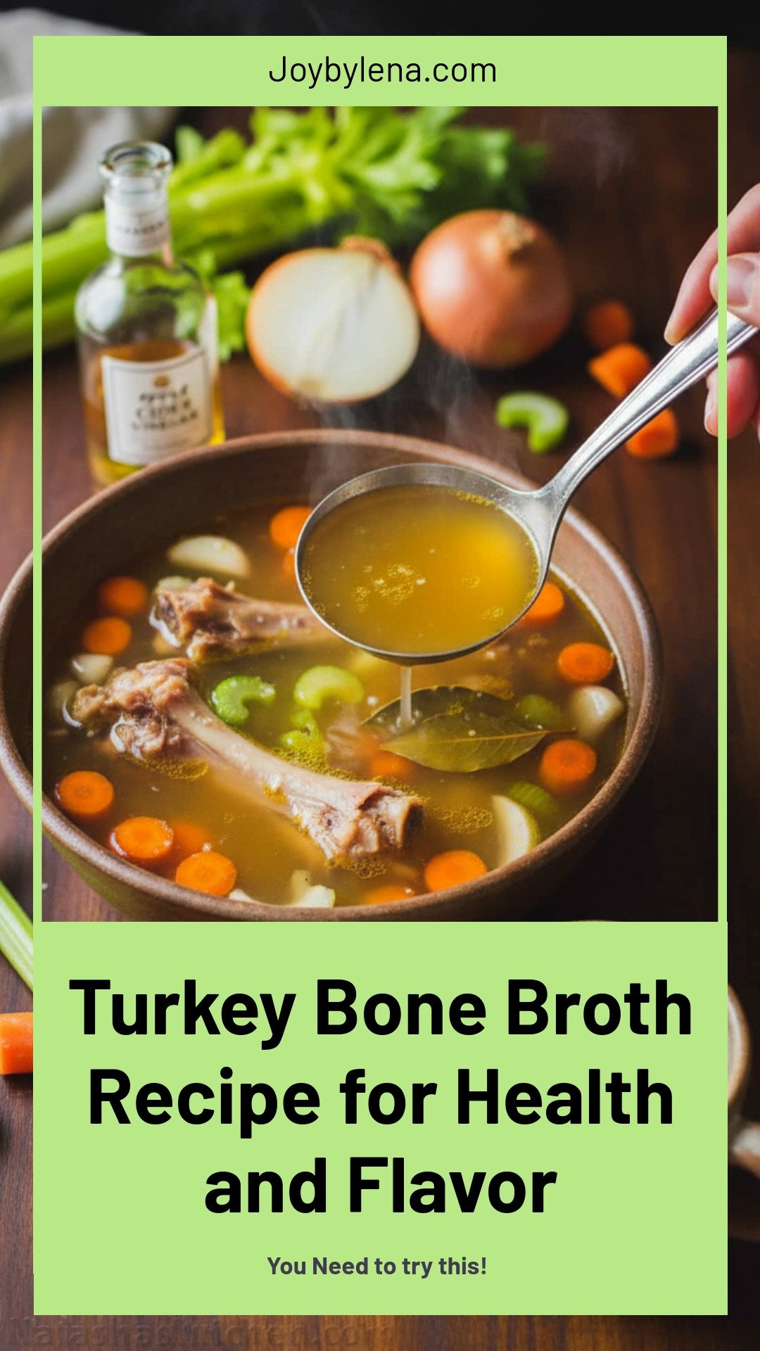 Turkey Stock (Turkey Bone Broth)