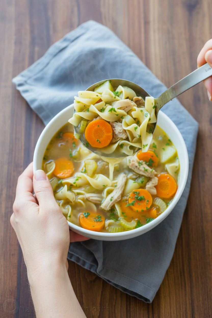 Turkey Noodle Soup Recipe