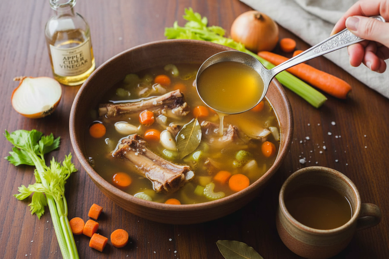Turkey Bone Broth Recipe for Health and Flavor