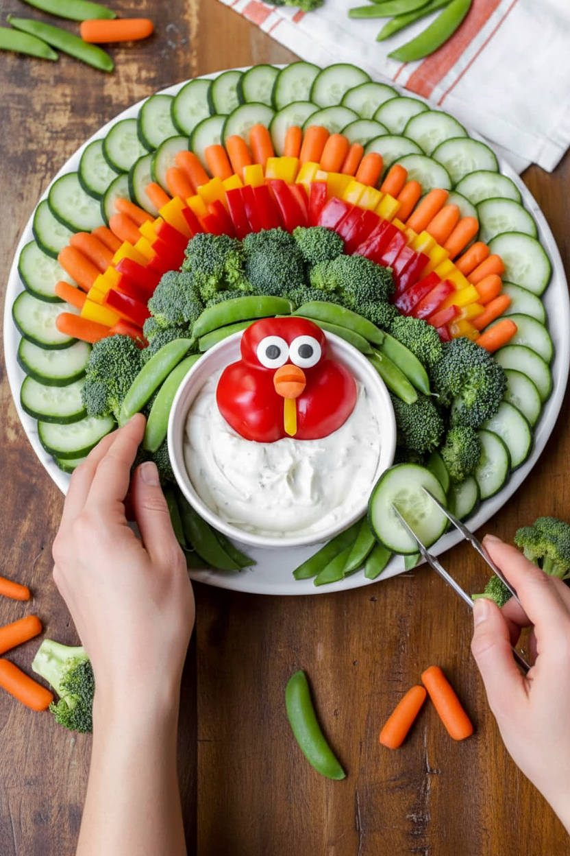 Turkey Veggie Tray