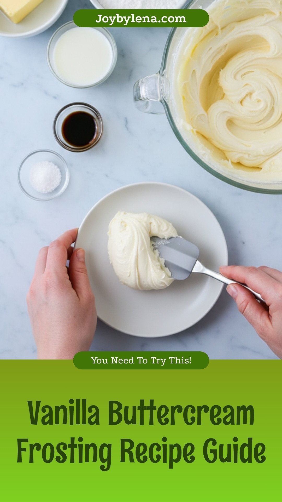 Vanilla Buttercream Frosting