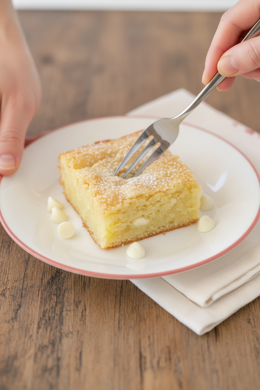 White Chocolate Brownies