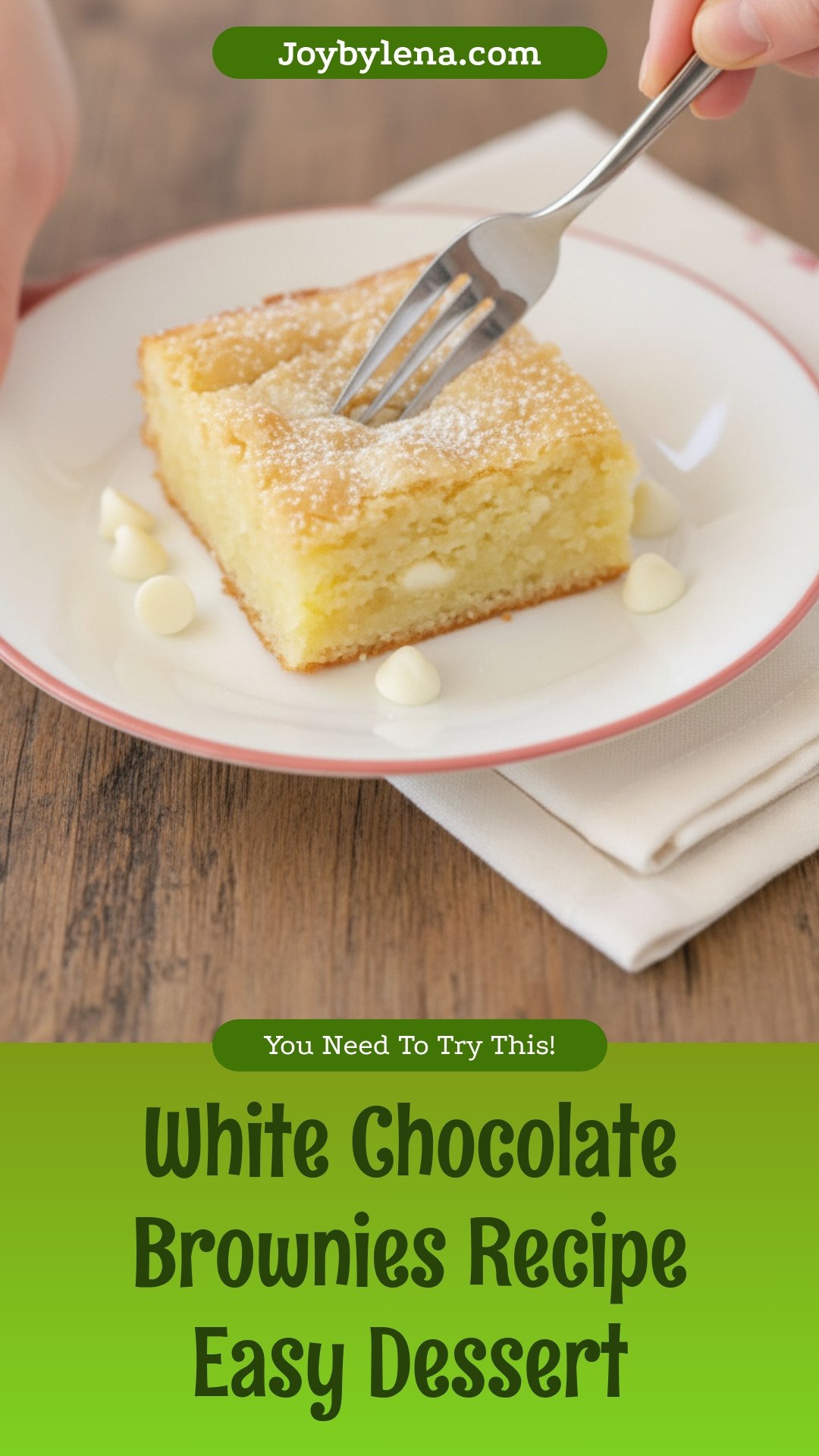 White Chocolate Brownies