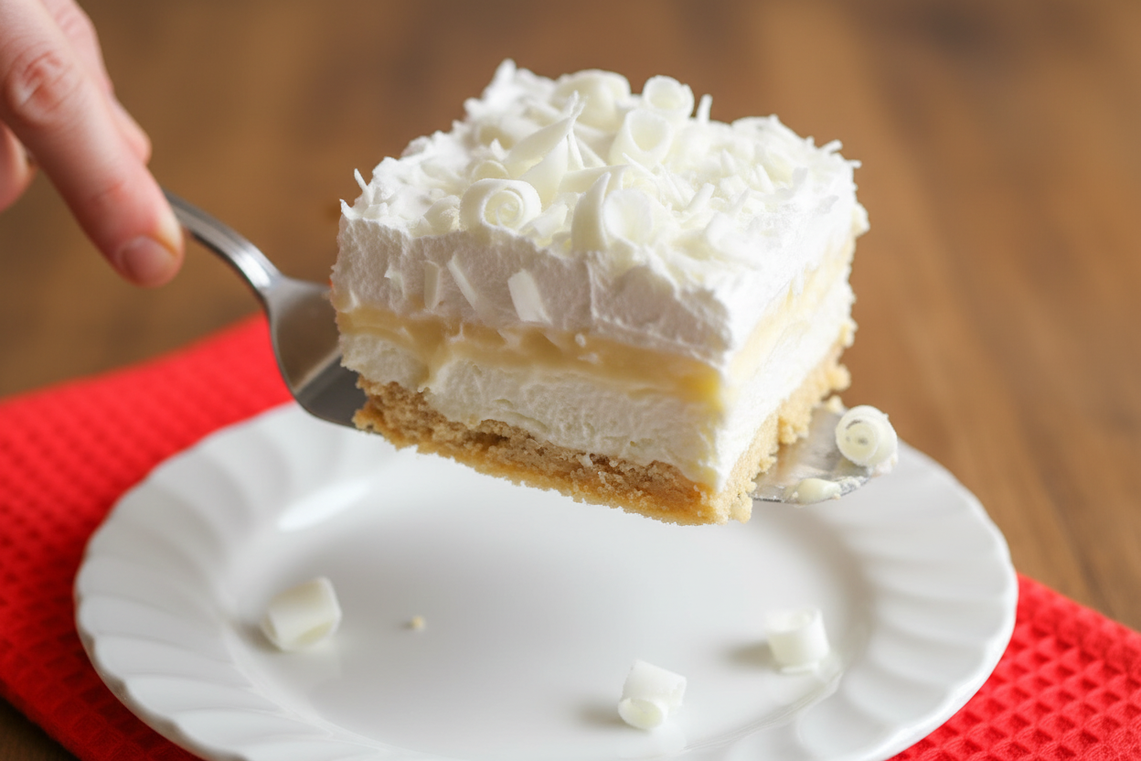 White Chocolate Lasagna Dessert Recipe