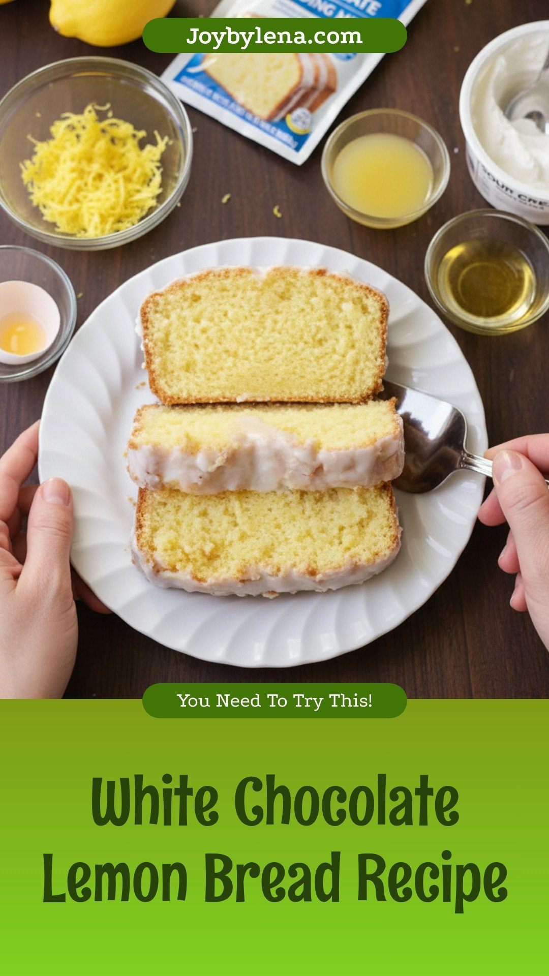 White Chocolate Lemon Bread