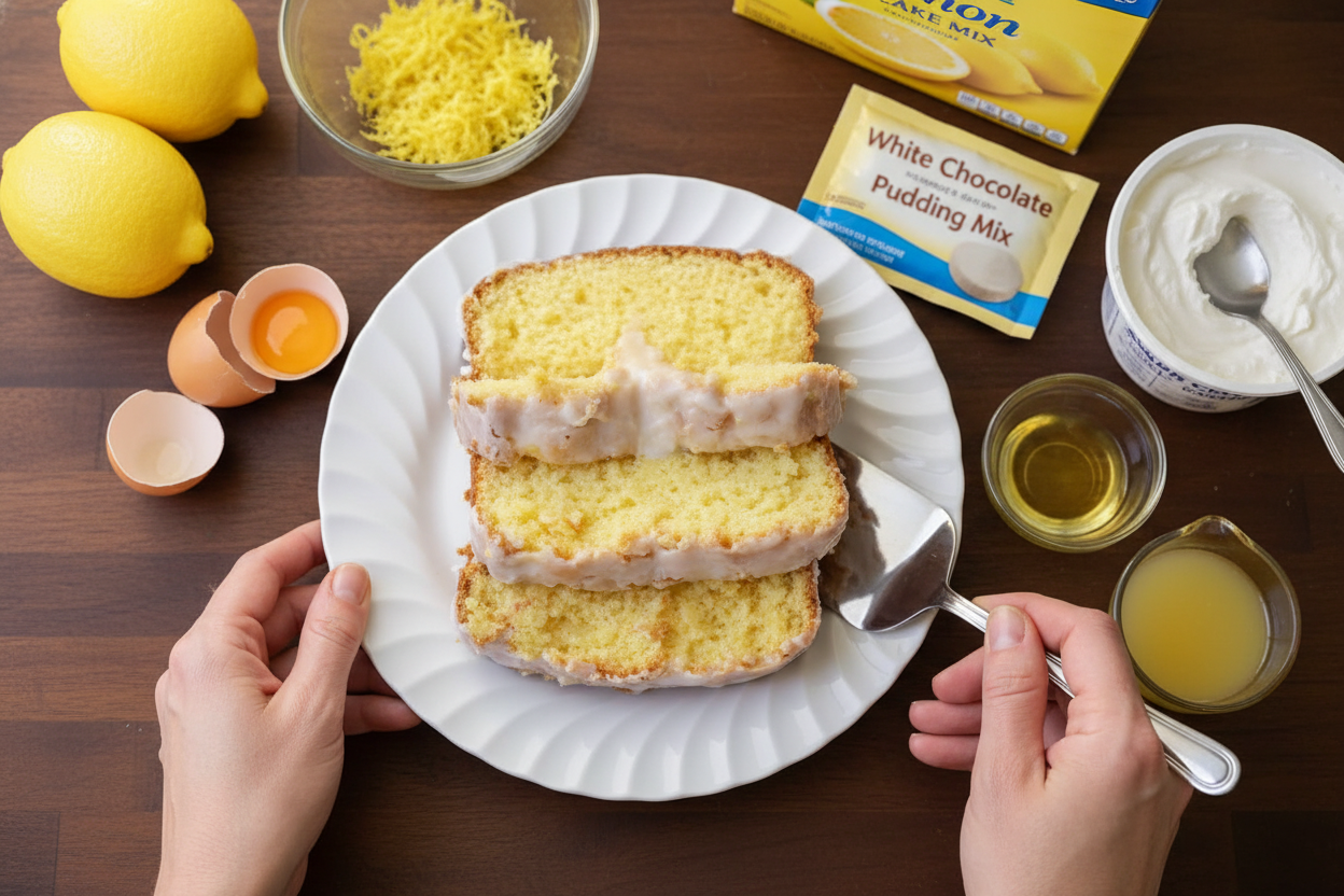 White Chocolate Lemon Bread Recipe