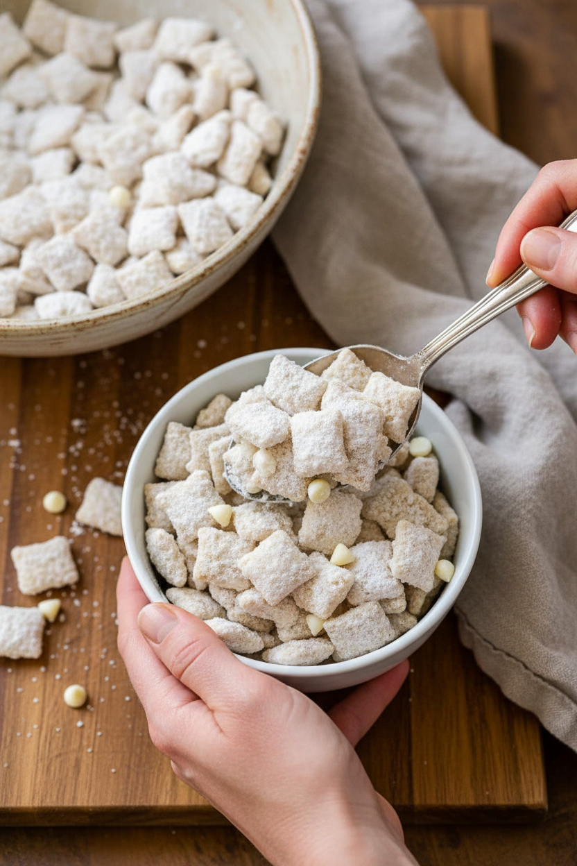 White Chocolate Puppy Chow