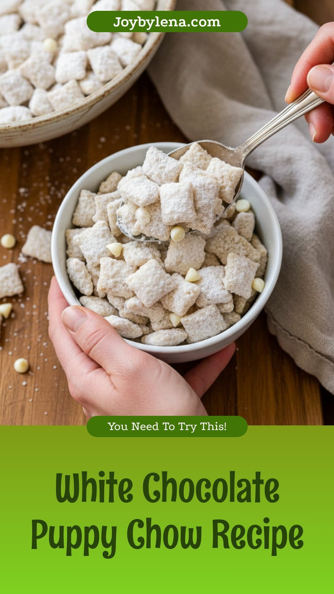 White Chocolate Puppy Chow