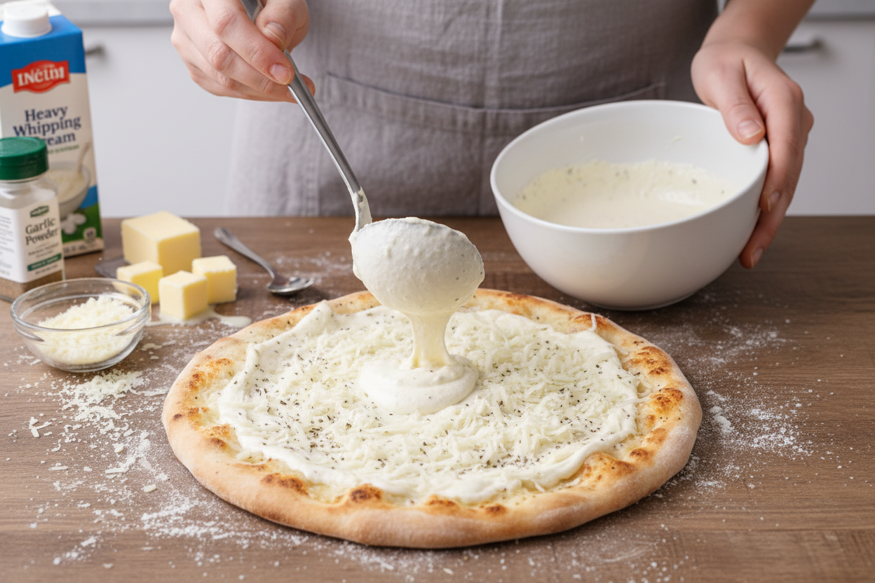 White Pizza Sauce Recipes and Ideas