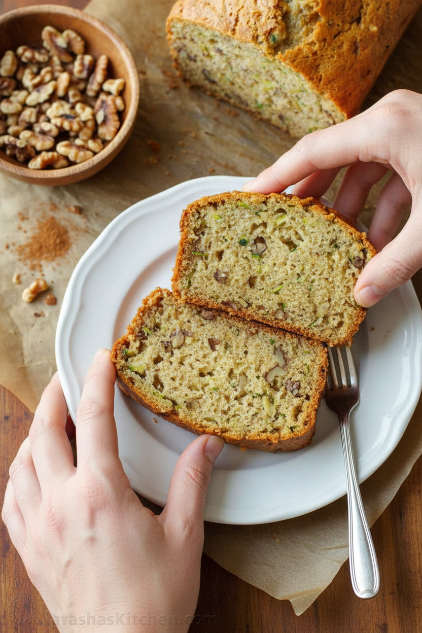 Zucchini Bread Recipe (VIDEO)
