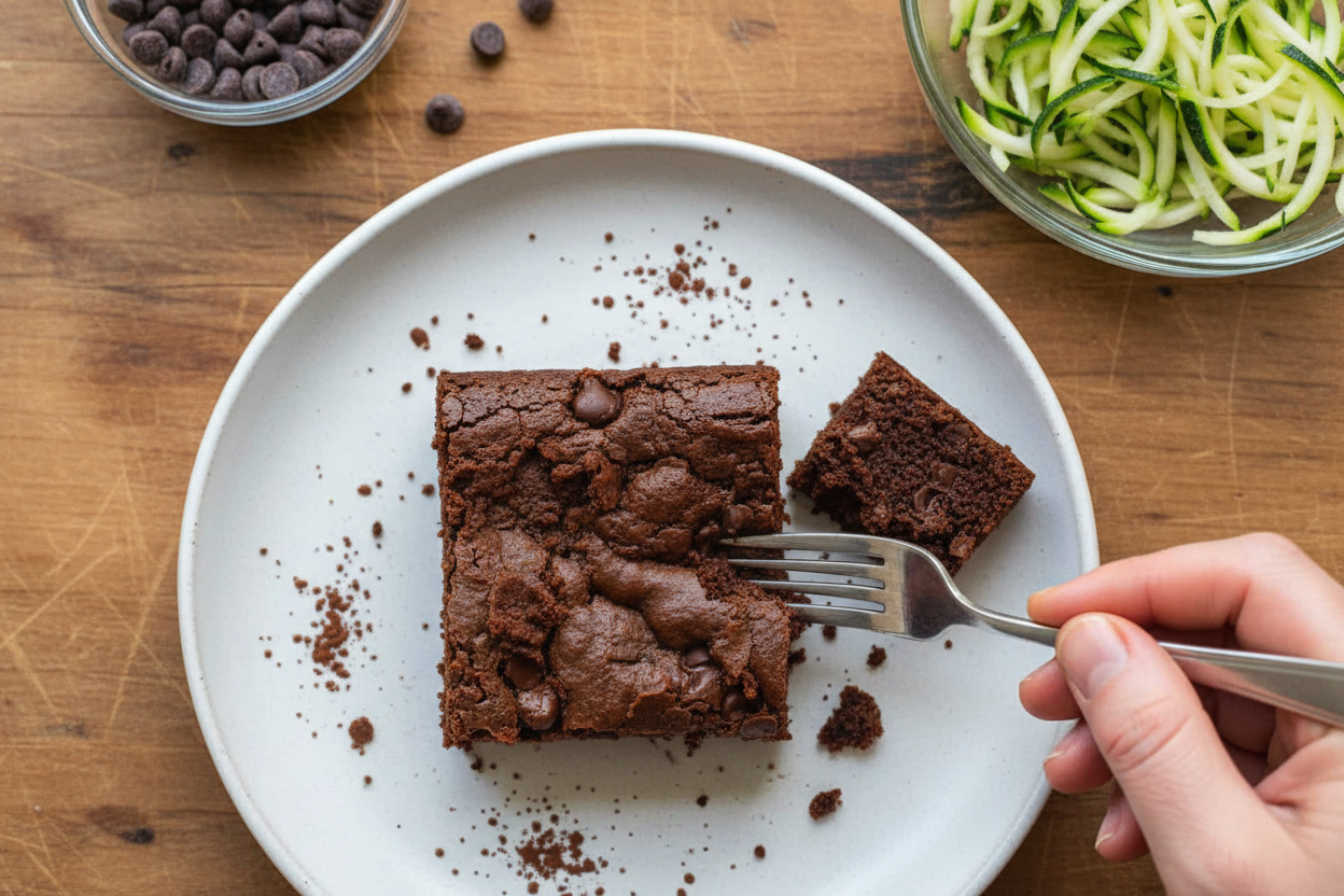 Healthy Zucchini Brownies Recipe