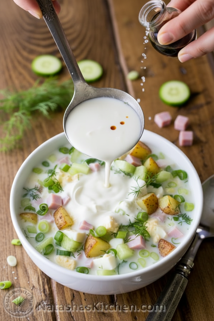 Okroshka Recipe: Russian Summer Soup