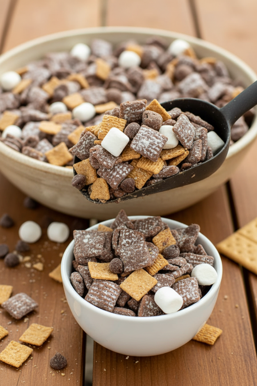 S'mores Puppy Chow