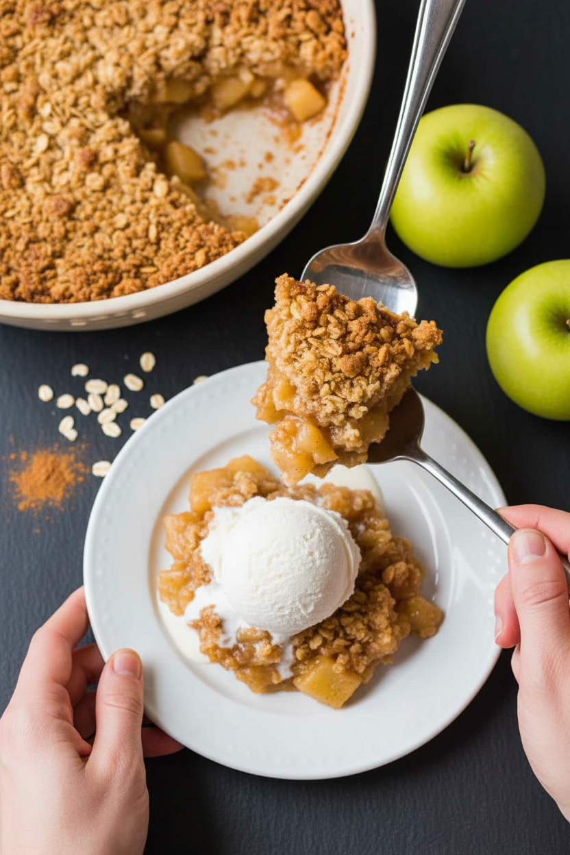 Apple Crisp Recipe (VIDEO)