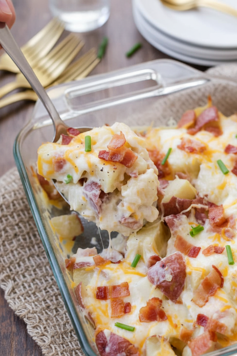 Twice Baked Potato Casserole