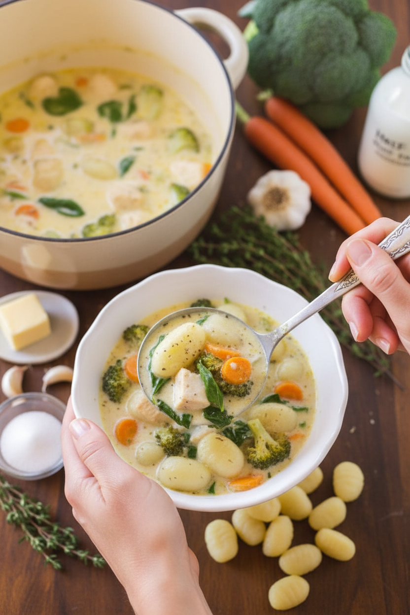 Chicken Gnocchi Soup
