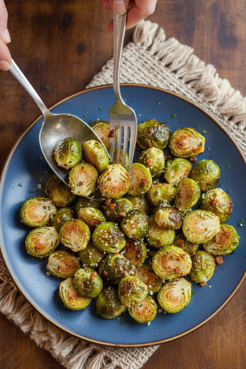 Parmesan Brussel Sprouts