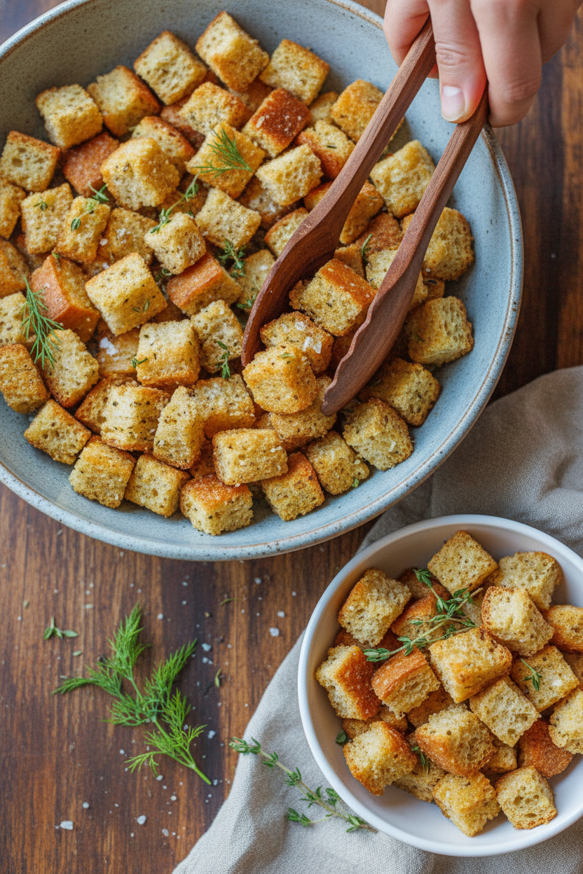 Sourdough Croutons
