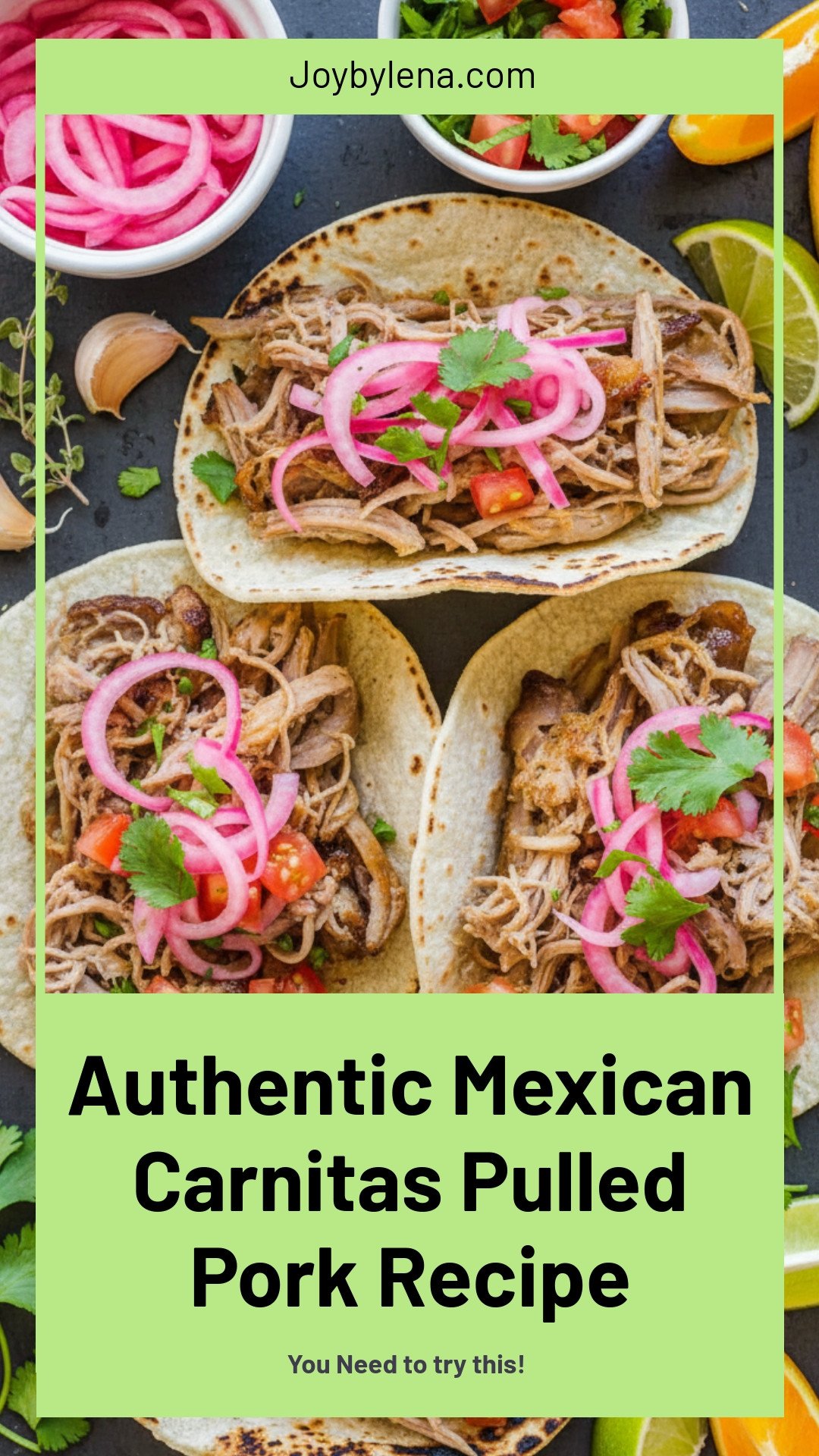 Carnitas Recipe (Mexican Pulled Pork)