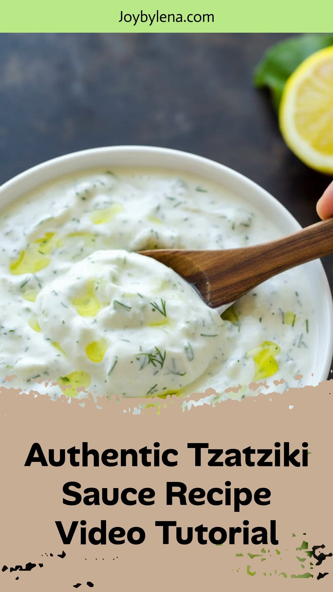 Tzatziki Recipe (VIDEO)