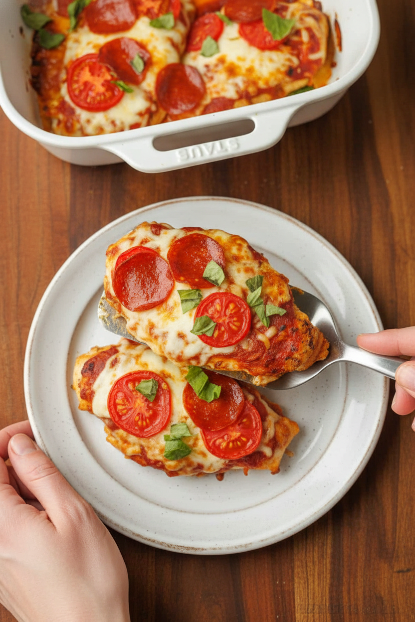 Pizza Chicken Recipe (VIDEO)