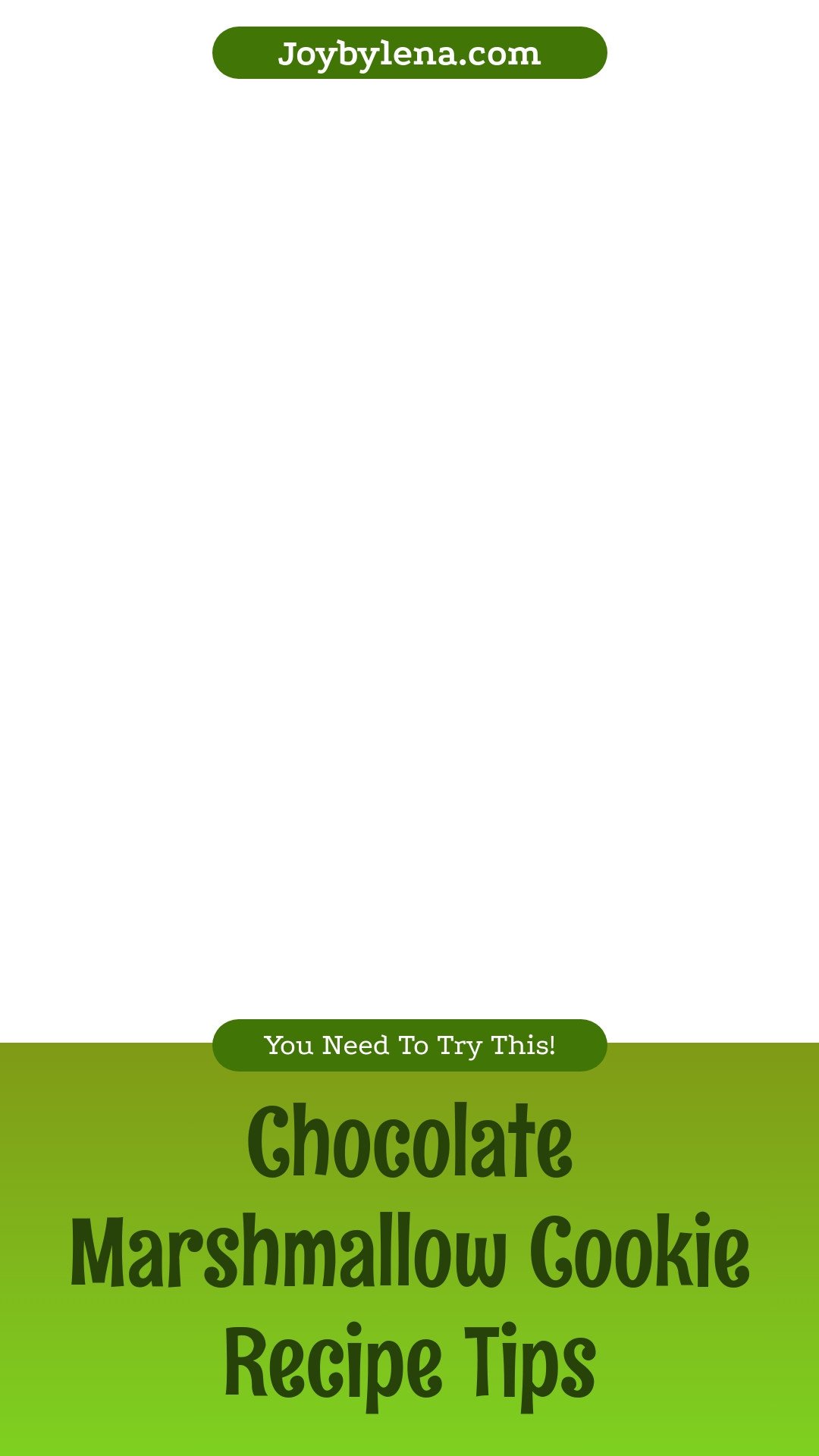 Chocolate Marshmallow Cookies