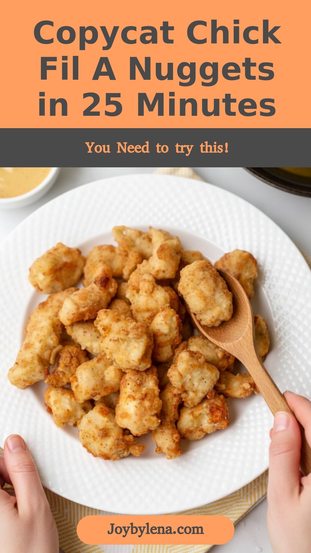 The 25 Minute Trick for Copycat Chick Fil A Nuggets at Home