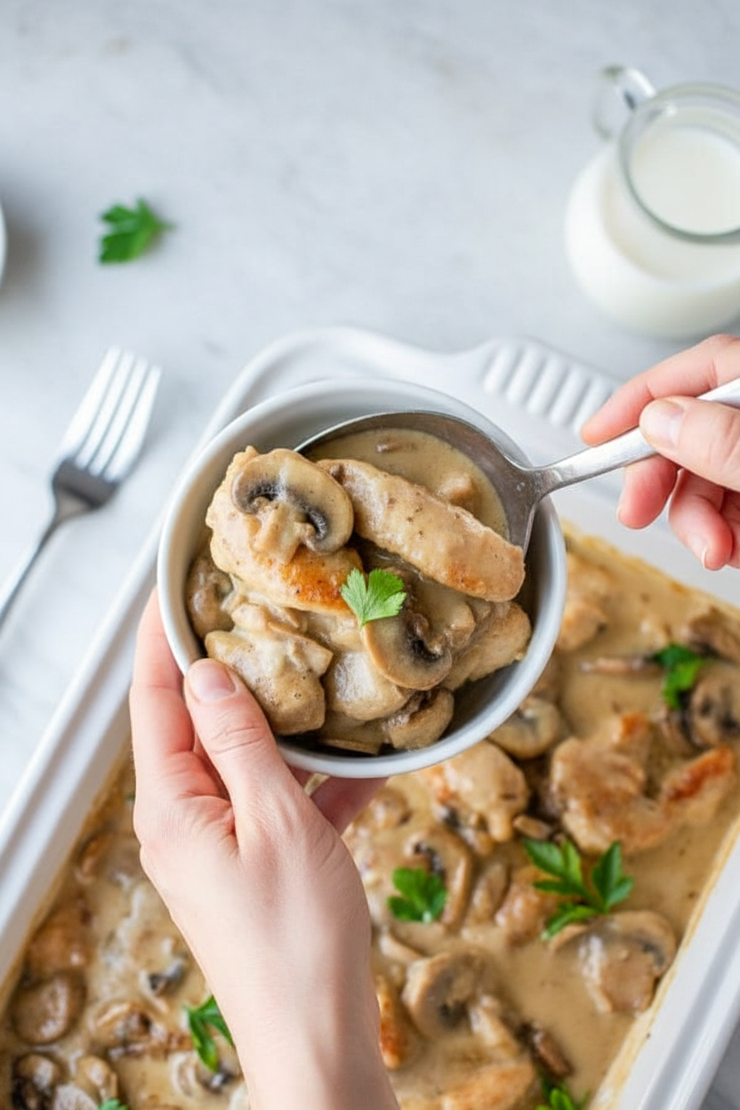 Creamy Chicken Casserole (VIDEO)