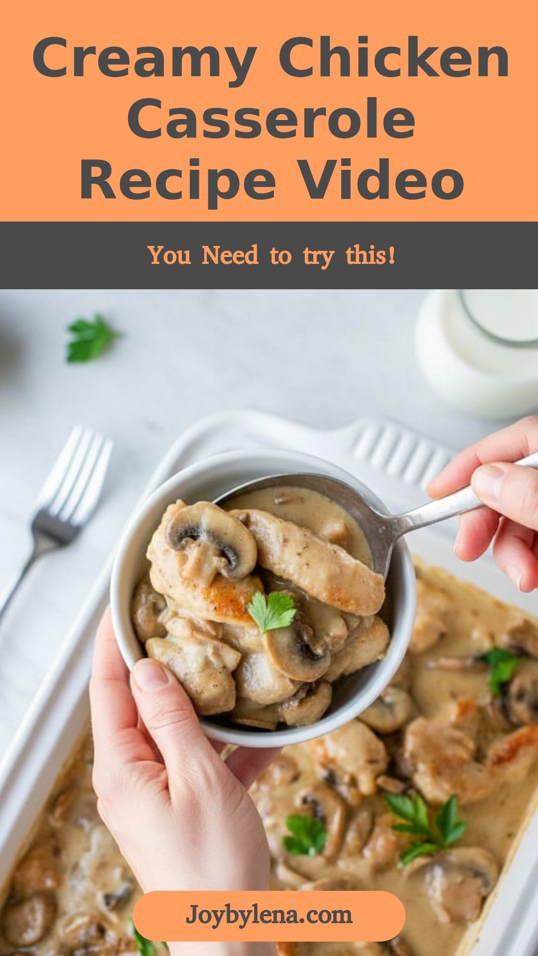 Creamy Chicken Casserole (VIDEO)