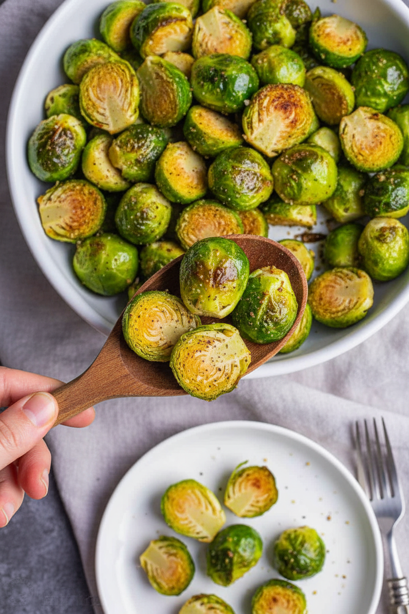 Air Fryer Brussels Sprouts