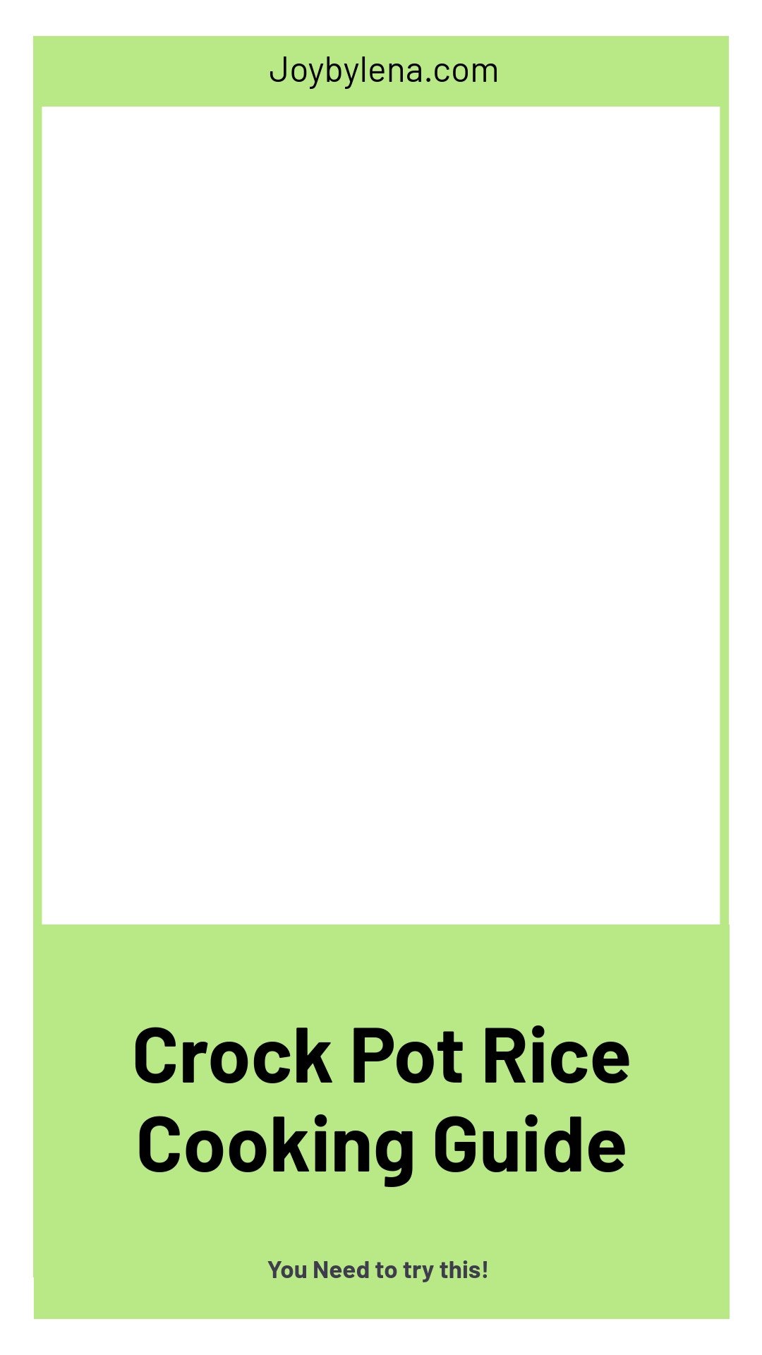 How to Cook Rice in a Crock Pot