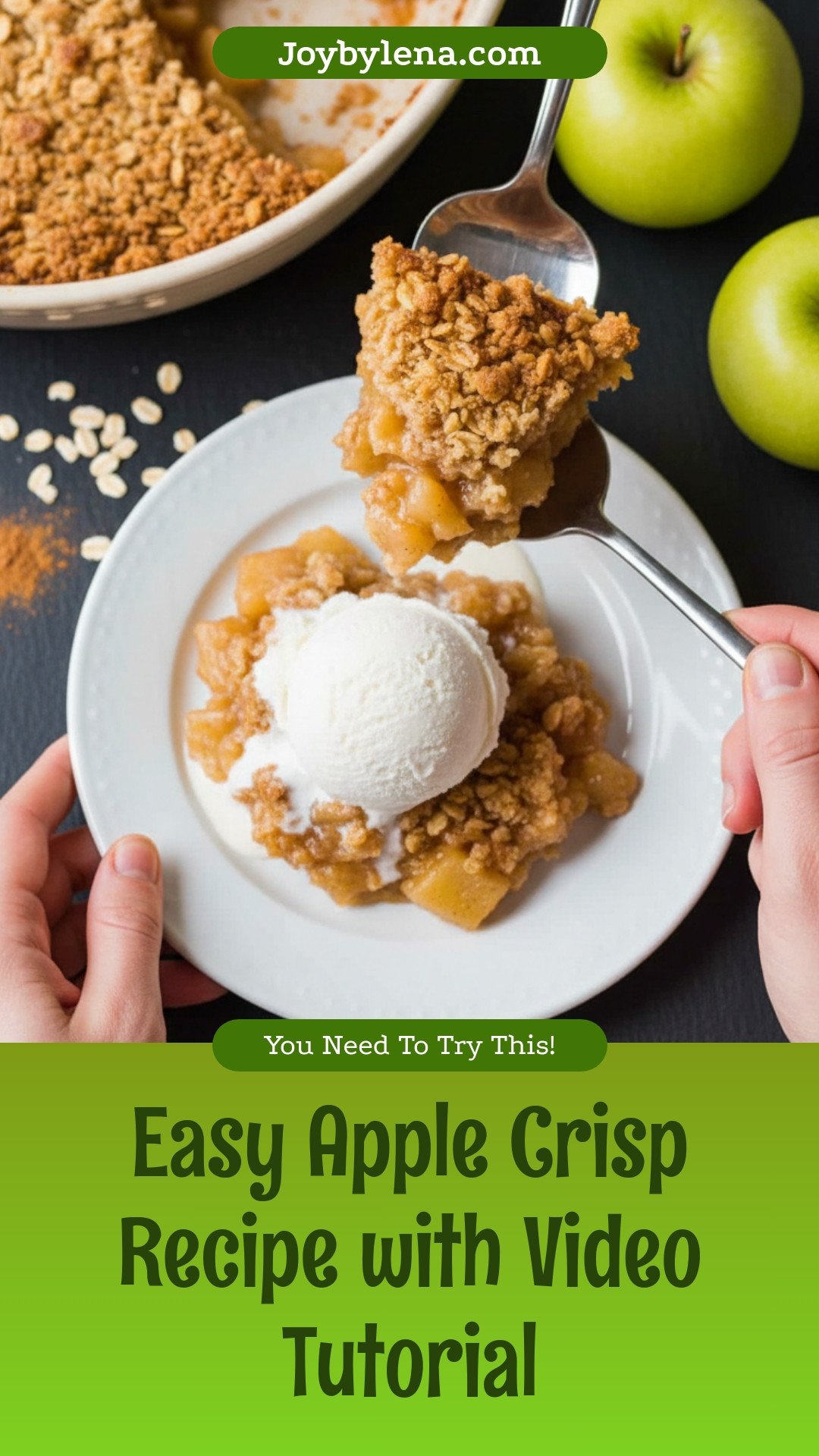 Apple Crisp Recipe (VIDEO)