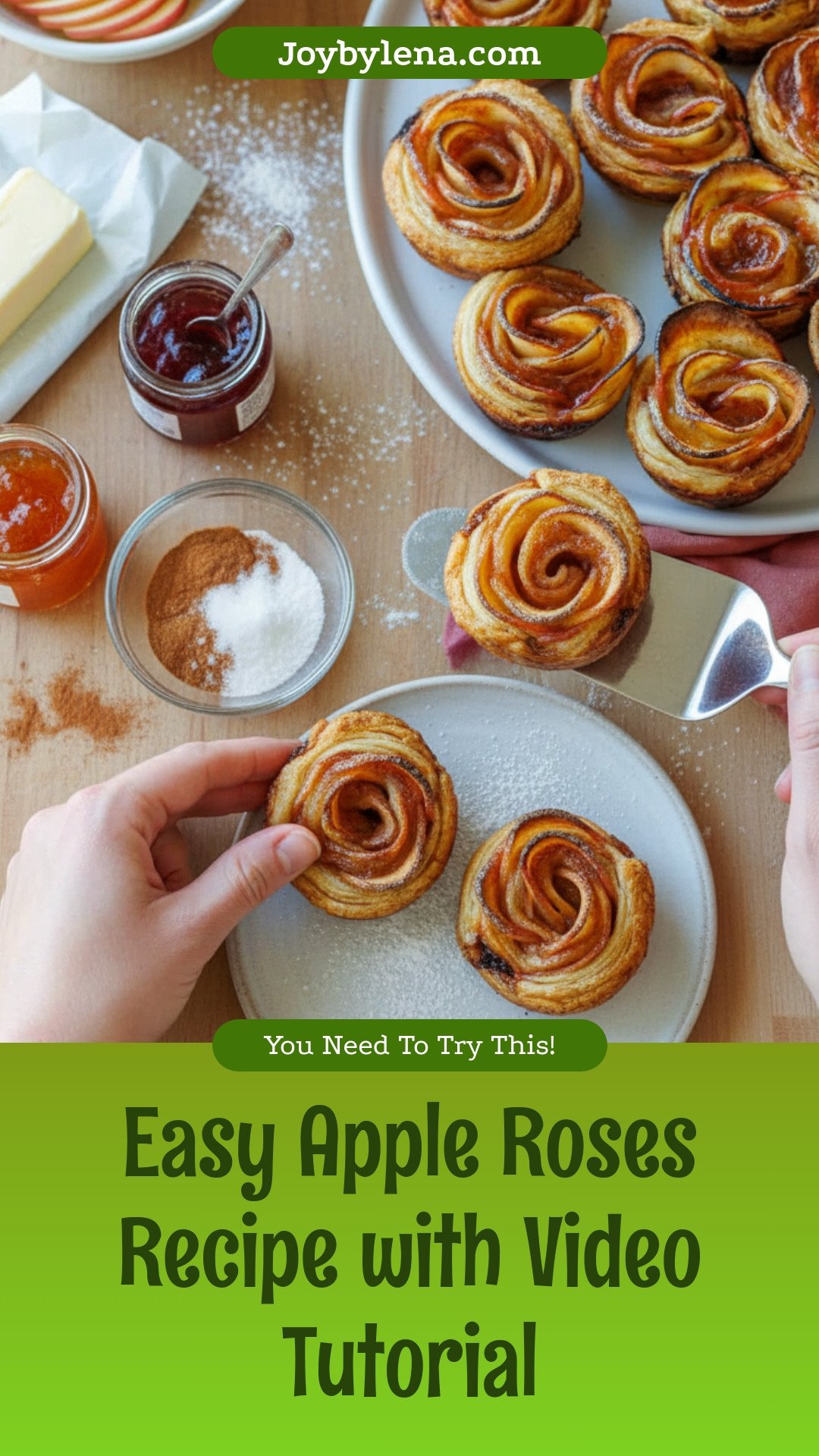 Apple Roses Recipe (with Video)