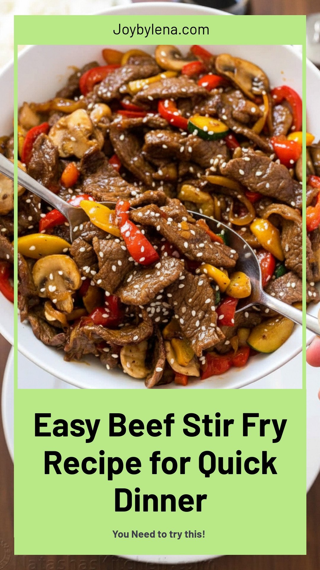 Easy Beef Stir Fry Recipe