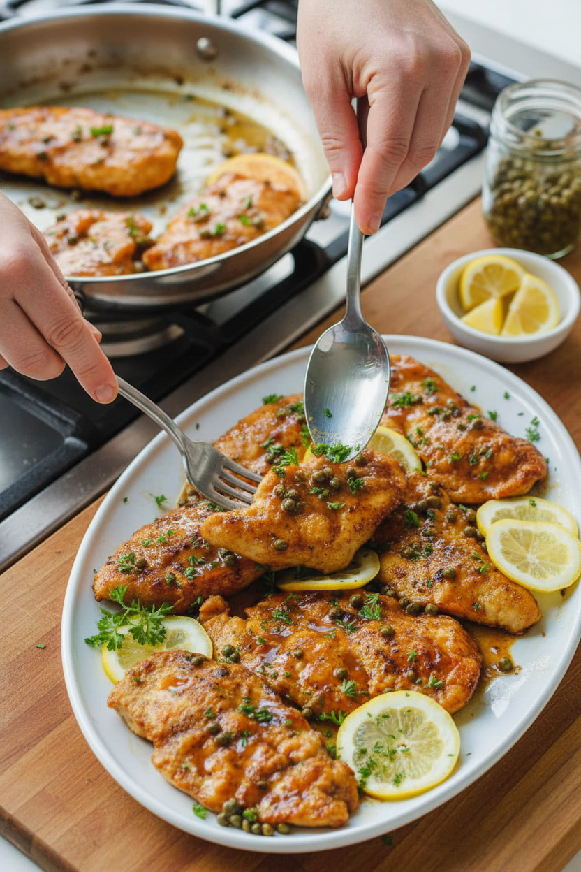 Chicken Piccata Recipe (VIDEO)