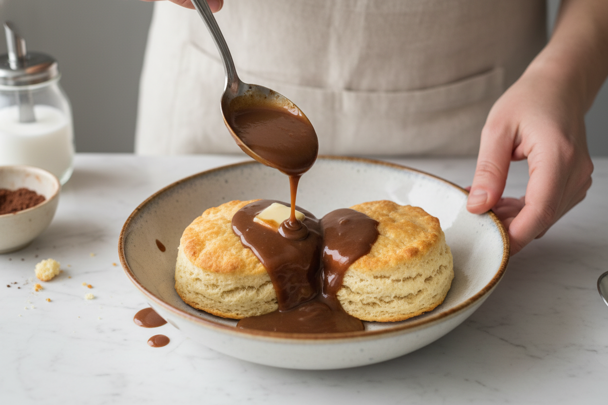 Easy Homemade Chocolate Gravy Recipe
