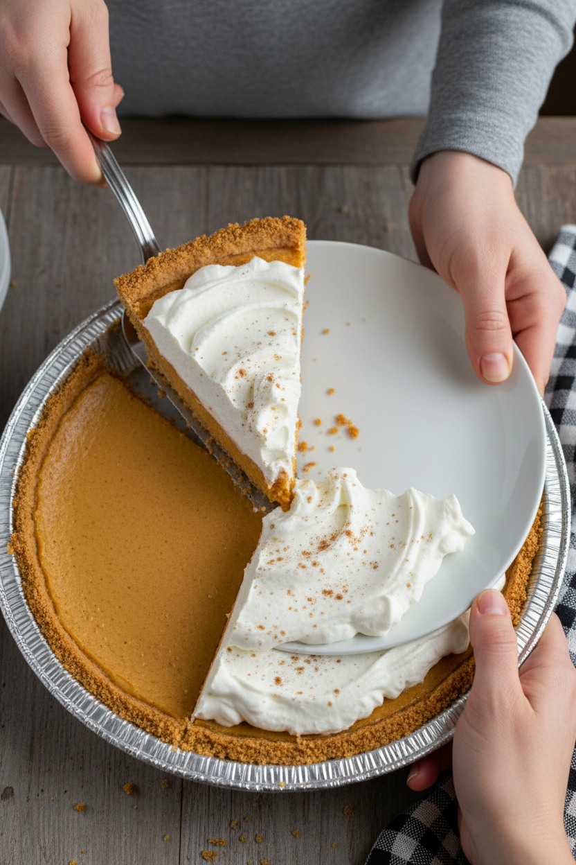 No Bake Pumpkin Pie